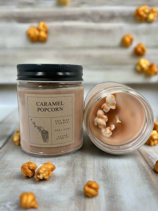 Caramel Popcorn Deluxe Candle